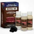 thumbnail image 1 of Leather Max Quick Blend Refinish and Repair Kit, Restore, Recolor & Repair / 3 Color Shades to Blend with/Leather Vinyl Bonded and More (Neutral Mix), 1 of 11