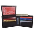 thumbnail image 1 of Leather Men Bifold Wallet Removable ID Case Hidden Compartment 589 CF, 1 of 45