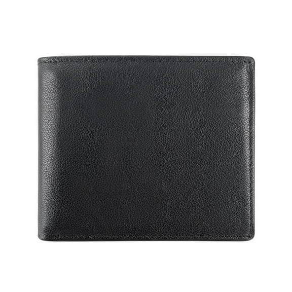 Leather Men's  Wallet, Leather Short Change Card Bag, Multifunctional Retro Multi Slot Leather Wallet/4.5 * 3.7in
