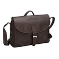 thumbnail image 1 of Leather Messenger, 1 of 2