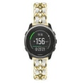 thumbnail image 1 of Leather Metal Band Compatible With Suunto 9 Peak/9 Peak Pro/5 Peak/Suunto Vertical Band, Stainless Steel Metal Cowboy Chain Style Replacement for Band Suunto 9 Peak/9 Peak Pro/5 Peak/Suunto Vertical, 1 of 7