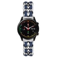 thumbnail image 1 of Leather Metal Band Compatible With Xiaomi Mi Watch/Mi Watch Sport/Color/Color2 Band, Stainless Steel Metal Cowboy Chain Style Replacement for Band Xiaomi Mi Watch/Mi Watch Sport/Color/Color2, 1 of 7