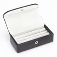 thumbnail image 1 of Royce Leather Men's Mini Cuff link Box Black, 1 of 2