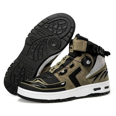 Leather Motorcycle Shoes Men's and Women's Protective Riding Shoes Motorcycle Gear