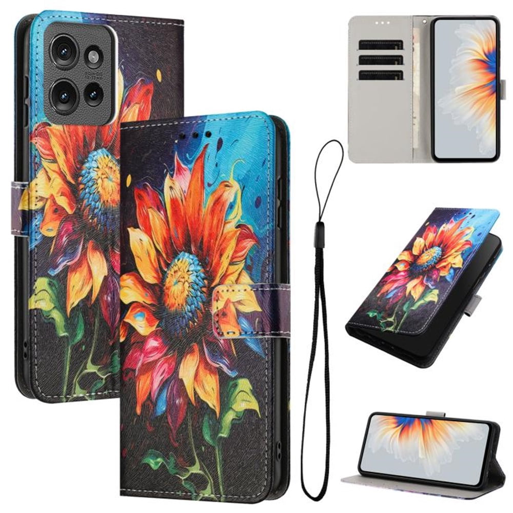 Leather For Motorola Moto G Play 5G 2026 6.7-inch Wallet Case