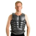 thumbnail image 1 of Leather Mounted Muscle Cuirass Costume Accessory, 1 of 1