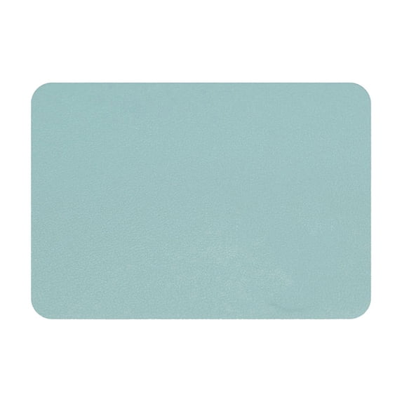 Leather Mouse Pad Small Size 25 cm x 21 cm for Desk Use with Water-Resistant Artificial Leather Surface and Non-Slip Base