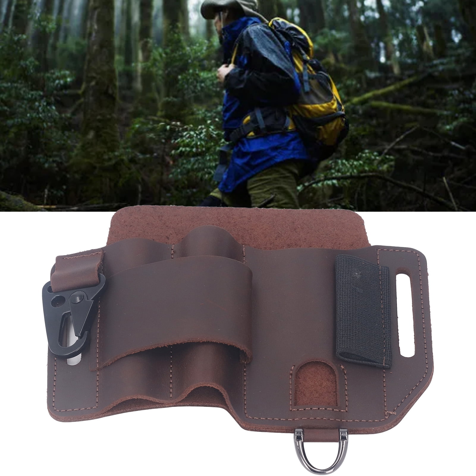 Leather Multitool Belt Pouch, Leather Multitool Sheath Soft Texture For