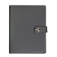 thumbnail image 1 of 6 Rings Leather Notebook 160 Pages Wide Ruled Refillable 6 Rings Binder Covers, 1 of 11