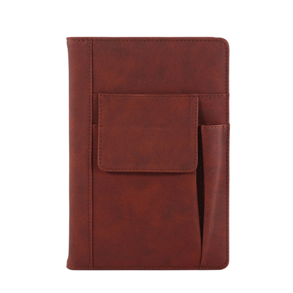 Leather Notebook 200 Pages Ribbon Bookmarks For Writing Note Taking ...