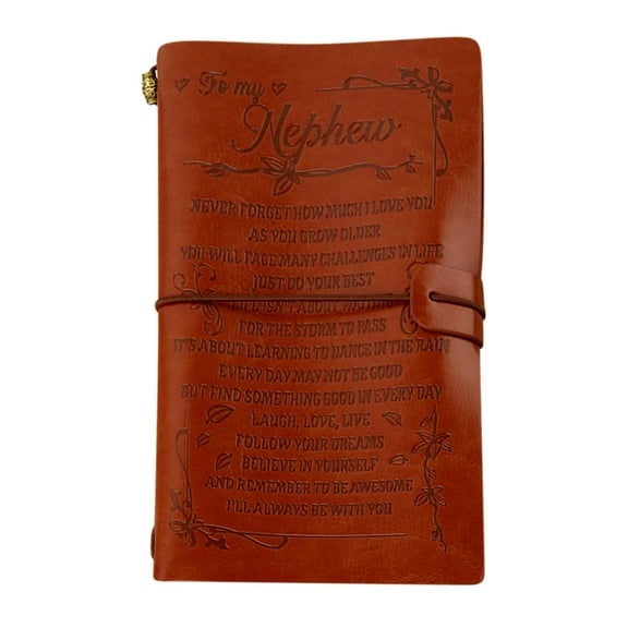 Leather Notebook with Thick Paper, Refillable Journal for Writing, Sketching, Perfect for Graduation Gift, Travel Notes, Personal Memoirs, and Creative Projects