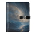 thumbnail image 1 of Leather Notebook with Pen Holder Writing Notepad Includes 100 Pages Lined Journal Golden Nebula, 1 of 6