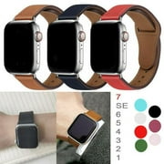 Leather PU Paragraph for Apple Watch Bands Series 8 7 SE Ultra 41mm 45mm 49mm Smartwatch Accessories Sport Bracelet 40mm 42mm 38mm 44mm for iWatch Series 8 7 SE Ultra 6 5 4 3 Men Women band