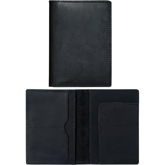 Leather Passport Holder, Handmade Passport Cover with Card and Ticket Slot - Genuine Leather, Elegant Design, Easy Access - Passport Case, Passport Wallet, Passport Holder