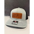 thumbnail image 1 of Leather Patch Trucker Hat, Men's hats, Father's Day gift, Richardson 112, Leather patch, Leather hat, Dad gift, Gag gifts, Godspeed Hat, 1 of 4