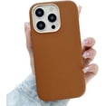 thumbnail image 1 of Leather Pattern Magnetic Case for iPhone, Compatible with MagSafe Wireless Charging (Coffee,iPhone 14 Pro Max), 1 of 7