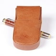thumbnail image 1 of Leather Pen Box Round - Tan Triple, 1 of 1