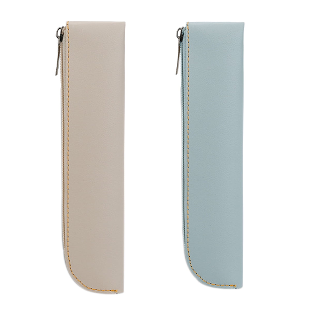 Leather Pen Pencil Case, Slim Pen Bag Small Pencil Liberia Ubuy