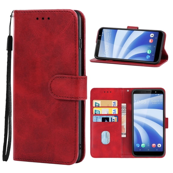 Leather Phone Case For HTC U12 Life