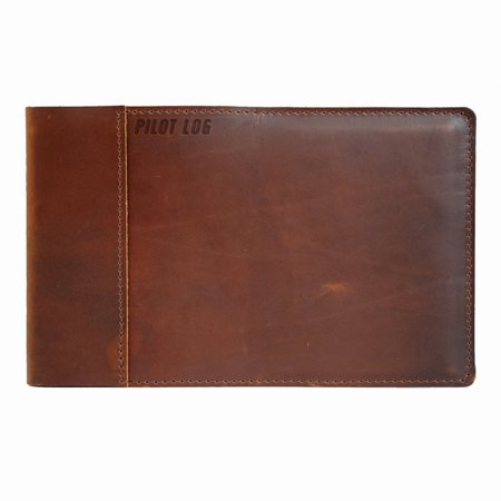 Leather Pilot Log Saddle Large
