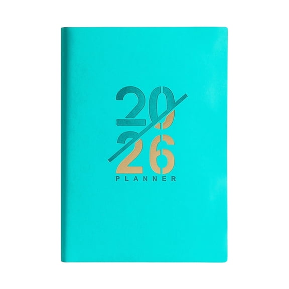 Leather Planner 2026, Weekly And Monthly Pages, Laminated Tabs for Easy Navigation, A5 Size Notebook for Business Professionals Personal Organizer, A 2026 Laptop