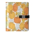 thumbnail image 1 of Leather Planner Leather Notebook Notebook Journal Binder Design Pen Pocket Design Convenient for Storage Pumpkin Cute, 1 of 6