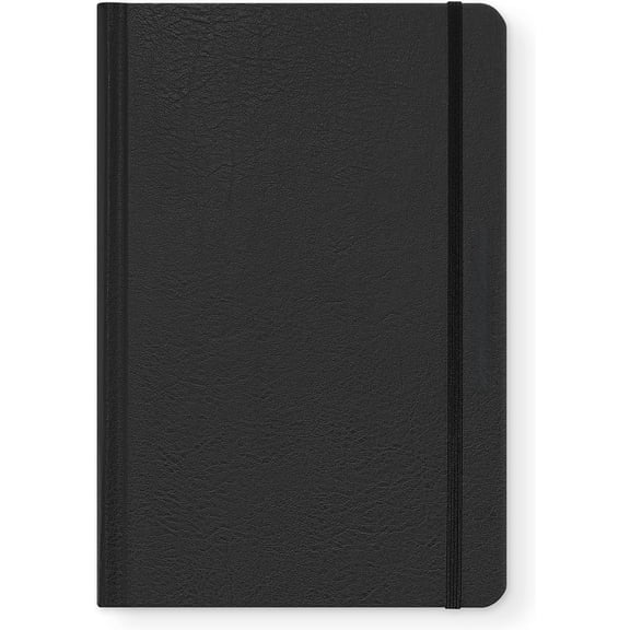 Leather Planner by Michael Hyatt - The #1 Daily Planner to Set Annual Goals, Increase , Eliminate Overwhelm, and Achieve Your Biggest Goals - Hardcover (Black)