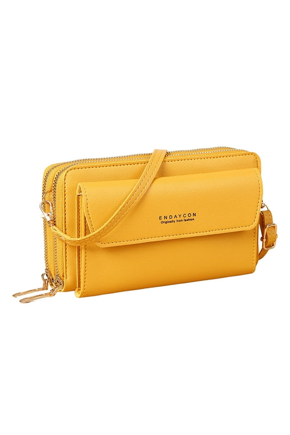 Leather Pockets Small Crossbody Bags for Women Cell Phone Purse Shoulder Bags Handbags Wallet Purse