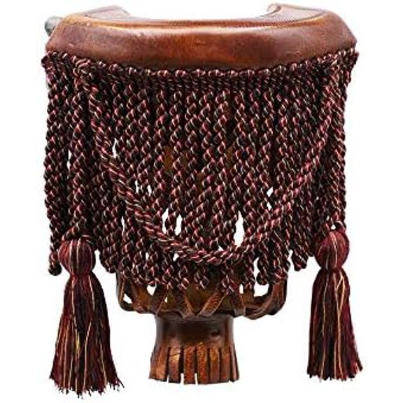 Leather Pool Table Pockets Set of 6 for American Heritage Pool Table Classic Billiards Pockets with Fringe-Honey$$Sport & Recreation Other