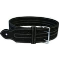 thumbnail image 1 of Leather Power Weight Lifting Belt- 4" Black (Large), 1 of 1