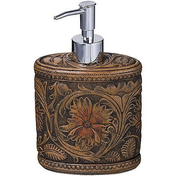 Leather Print Soap Dispenser