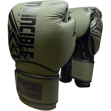 All Leather Pro Hybrid Boxing Gloves for Men & Women, Kickboxing, MMA, Muay Thai, Heavy Bag & Mitt Work – Durable, Breathable, Shock-Absorbing, 14oz