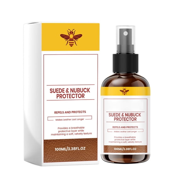 Leather Protector Spray Non-Aerosol, Water & Stain Repellent for Shoes, Boots, Jackets, Bags & Furniture – Quick-Dry, pH-Balanced, Multi-Use Nubuck and Fabric Cover 100ml