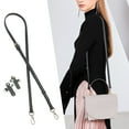 thumbnail image 1 of Leather Purse Straps Replacement Crossbody Shoulder Strap Kit Adjustable for Purses Handbags Tote Bags Mini Pouch, 1 of 4