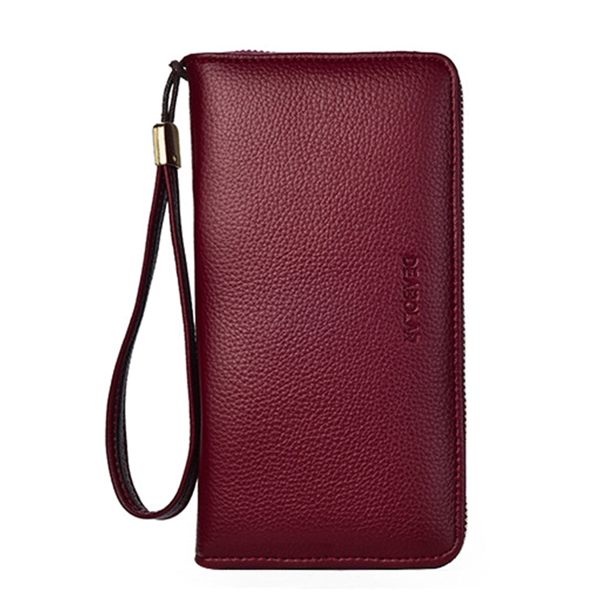 Leather Purses for Women Ladies Purse FRID Blocking Ladies Wallet Long Purse with Multiple Card Slots and Card Holders. Wallets for Women with Coin Cash and Phone Pocket Red Walmart Business