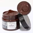 thumbnail image 1 of Leather Recoloring Balm, Leather Color Restorer, Leather Paint Repair Filler Kit, Leather Restoration Scratch Cream Dye Polish for Couch Furniture Couches Sofa (Smoky Brown), 1 of 8