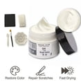 thumbnail image 1 of Leather Recoloring Balm, Leather Cream, Leather Color Restorer, Leather Color Care Repair Polish Cream, Leather Restorer for Handbag,Couches, Shoe, Car Seats(Beige white), 1 of 14