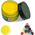 thumbnail image 1 of Leather Recoloring Balm, Leather Repair Cream, Leather Paint for Furniture, Leather Color Restorer, Leather Scratch Remover, Leather Restorer for Couches and Car Seats (Yellow), 1 of 8