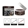 thumbnail image 1 of Leather Repair & Color Restoration Cream Kit - Fix Scratches, Cracks & Tears on Car Seats, Sofas, Shoes, Bags - Includes Toner, Spatula, Tape & Brush - Works on All Leather Colors & Vinyl, 1 of 1