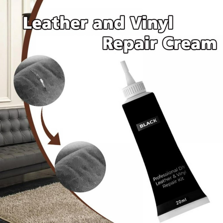 Black Leather Care Paint Leather Repair Paste Shoe Cream for Sofa Car Seat  Scratch Crack Restoration Leather Coloring Paint