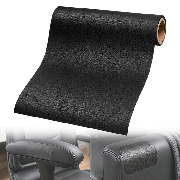 Leather Repair Patch for Couch,Large Vinyl Repair Kits for Furniture,Self-adhesive,Quick Repair,Waterproof Strong Adhesion PU Leather Tape for Furniture,Couch,Sofa,Car Seats,Quick Repair,Cut to Size