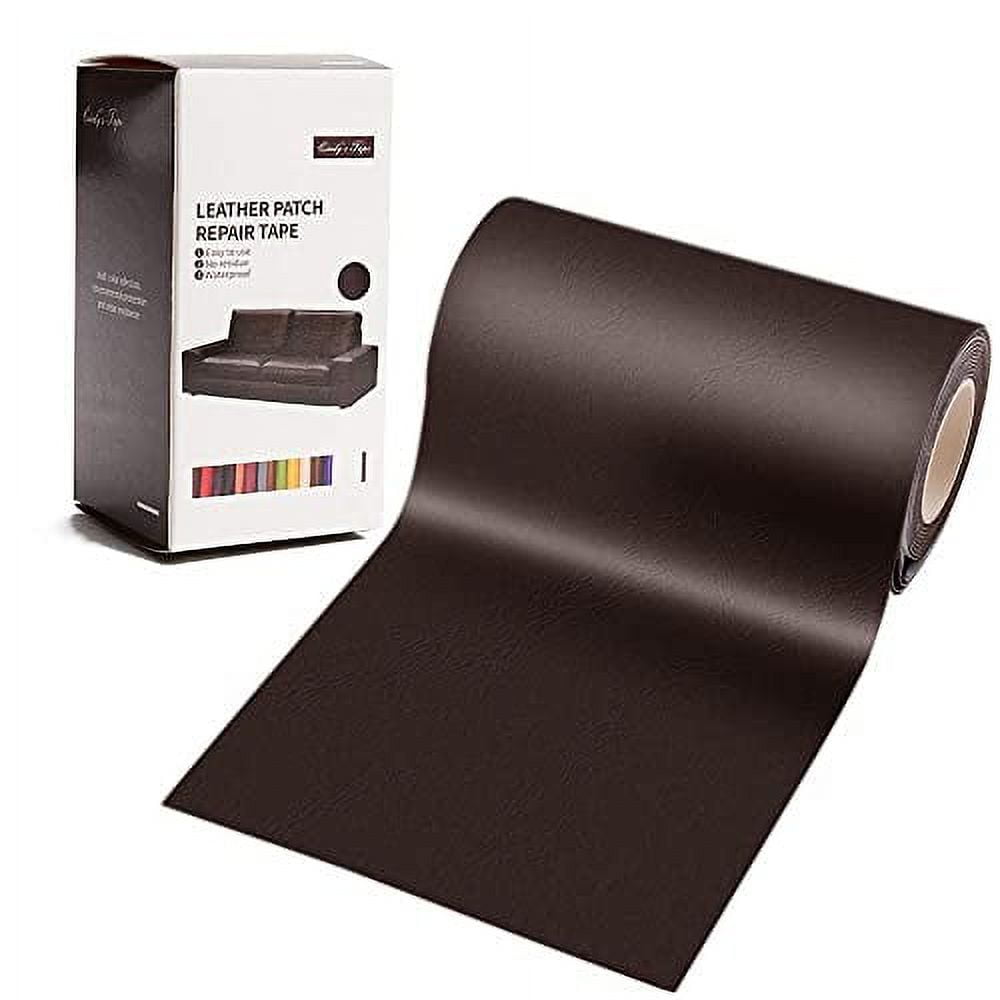 Leather Repair Tape Patch kit Retro Black Heavy Duty,4x60 inch