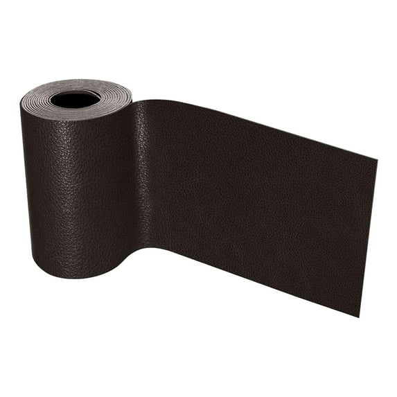Leather Repair Patch,Multi Size Leather Patch,Self Adhesive Leather Repair Tape,Large Vinyl Patch Kit for Couches,Sofa,Furniture,Car Seats,Office Chairs,Cabinets,Handbags(Coffee 7.6x152cm)