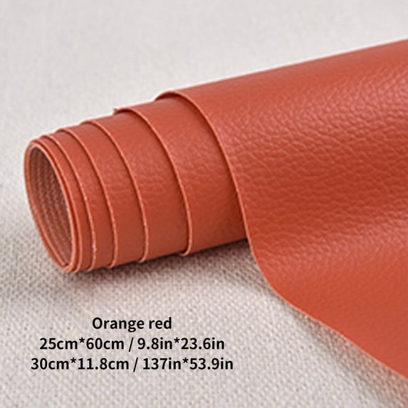Leather Repair Patch, Self-Adhesive Furniture Fix Kit, 60cm x 25cm Vinyl Sofa Car Seat Cover No Glue Quick Application