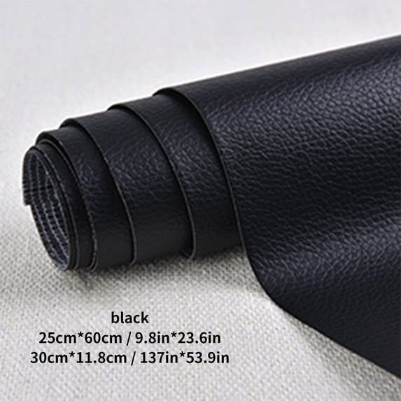 Leather Repair Patch Self-Adhesive Vinyl Furniture Fix Tape for Sofa Car Seat Jacket Bag Scratch Hole Cover Repair Kit, Permanent Fabric Adhesive