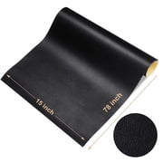 Leather Repair Tape Patch Black 15 x 78 in Self-Adhesive Cuttable