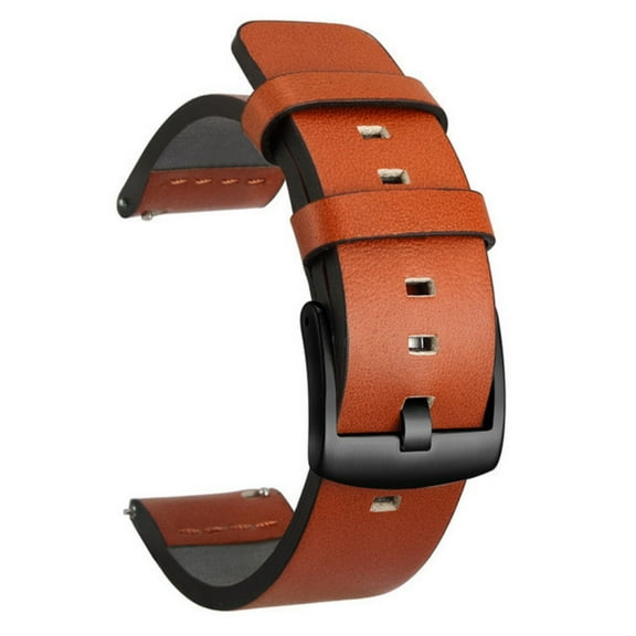 Leather Replacement Straps Elegant Watch Band Wear-resistant Watch Wristband Multiple Length for Option for GearS3