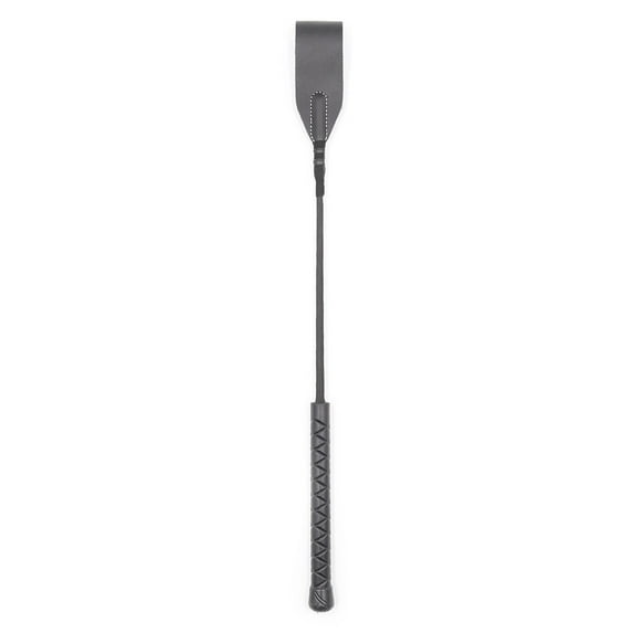Leather Riding Crop And Riding Whip With Mesh Handle, High Quality Faux Leather 16.53 Inch 42Cm Length, Safe No Odour Ideal For Training Schooling And Jumping