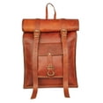 thumbnail image 1 of Leather Rolling Backpack., 1 of 4