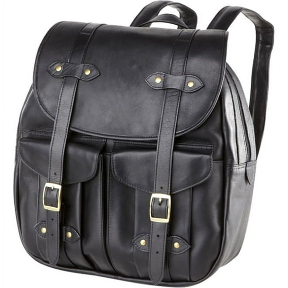 Leather Rucksack Backpack